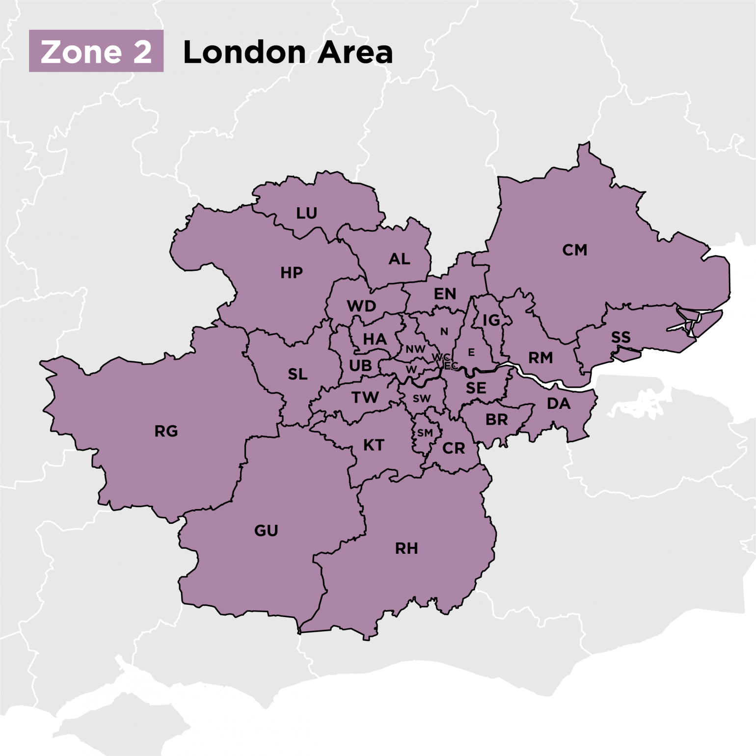 London Sectional Tanks Assembly Zones